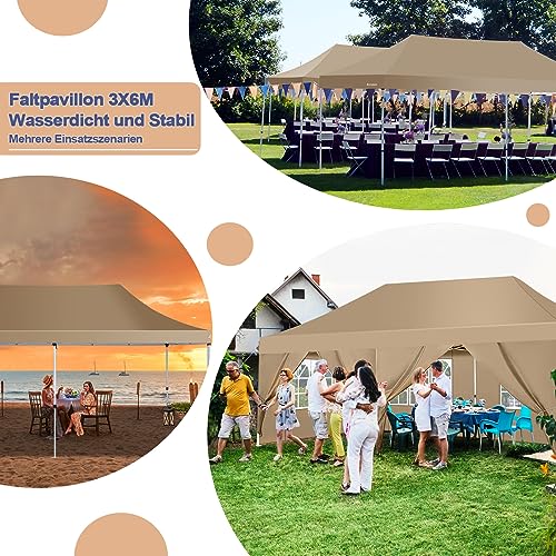 10x10 Pop Up Canopy Tent with 4 Sidewalls and Mesh Windows 2.0