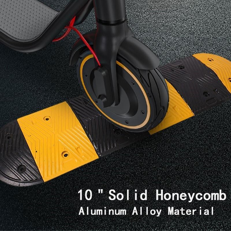 Electric Scooter, 10" Solid Tires, 500W Motor, 19MPH Max Speed & 21 Miles Range, Folding E-Scooter for Adults and Teens with Smart APP