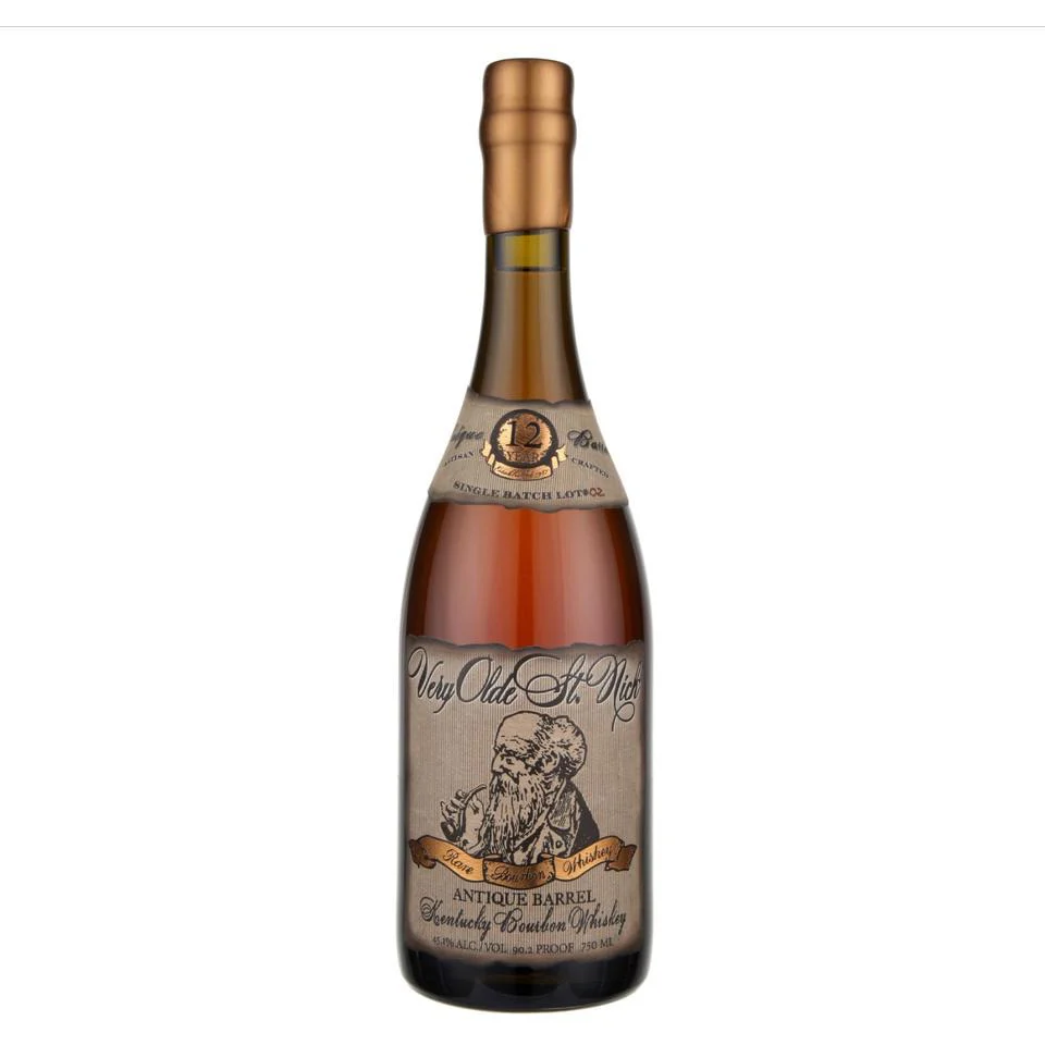 Very Olde St. Nick 12 Year Antique Barrel Bourbon Whiskey - Nestor Liquor