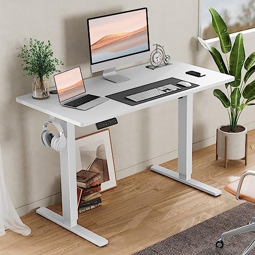Standing Desk, Adjustable Height Electric Sit Stand Up Down Computer Table