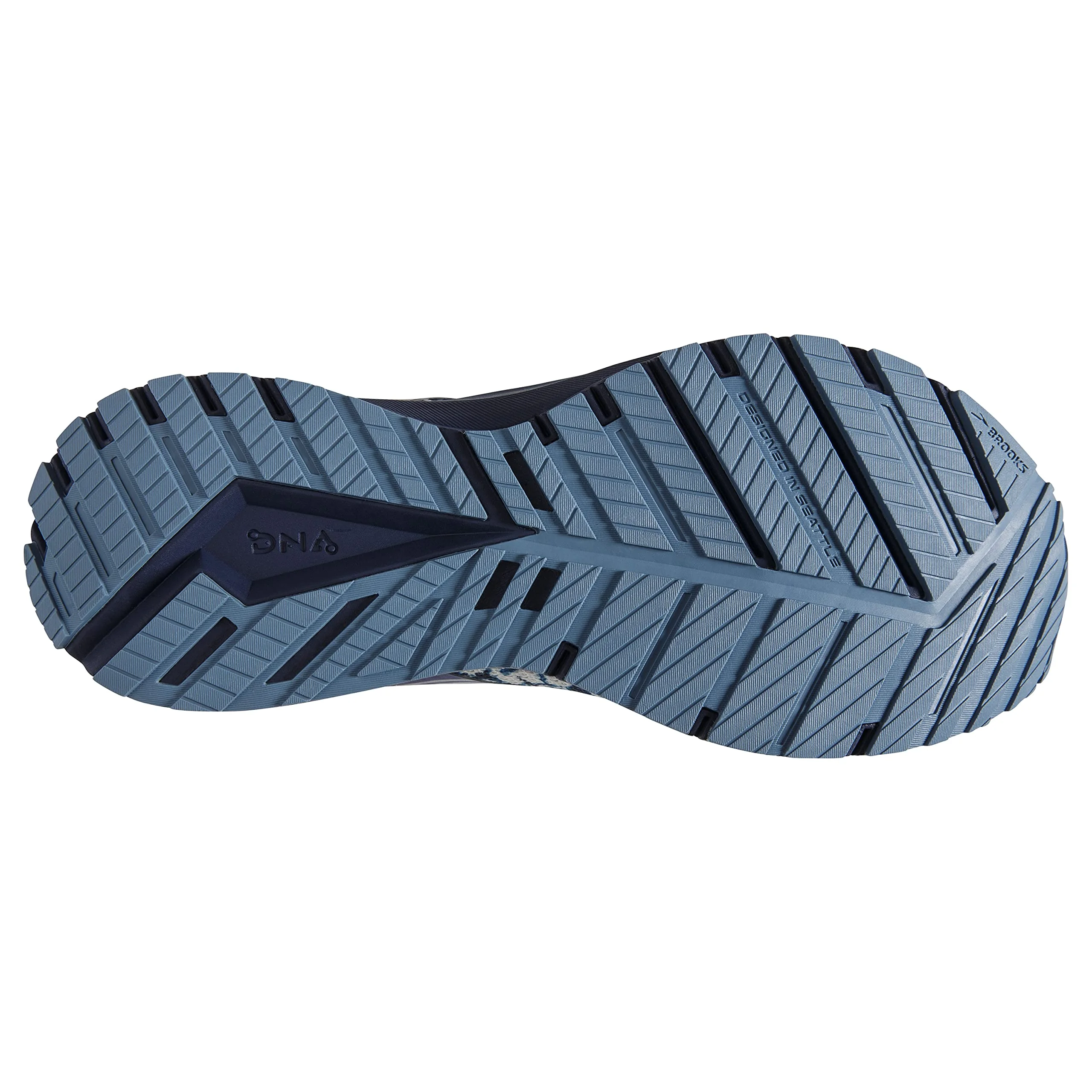 Brooks Revel 5 White/Peacoat/Blue Shadow 10 D (M)