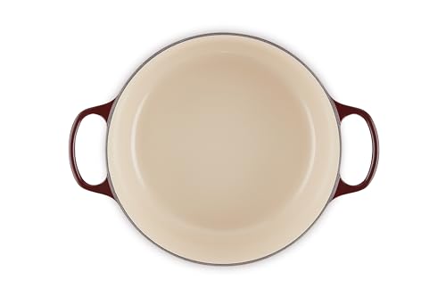 Le Creuset Enameled Cast Iron Signature Round Dutch Oven, 5.5 qt., Cerise