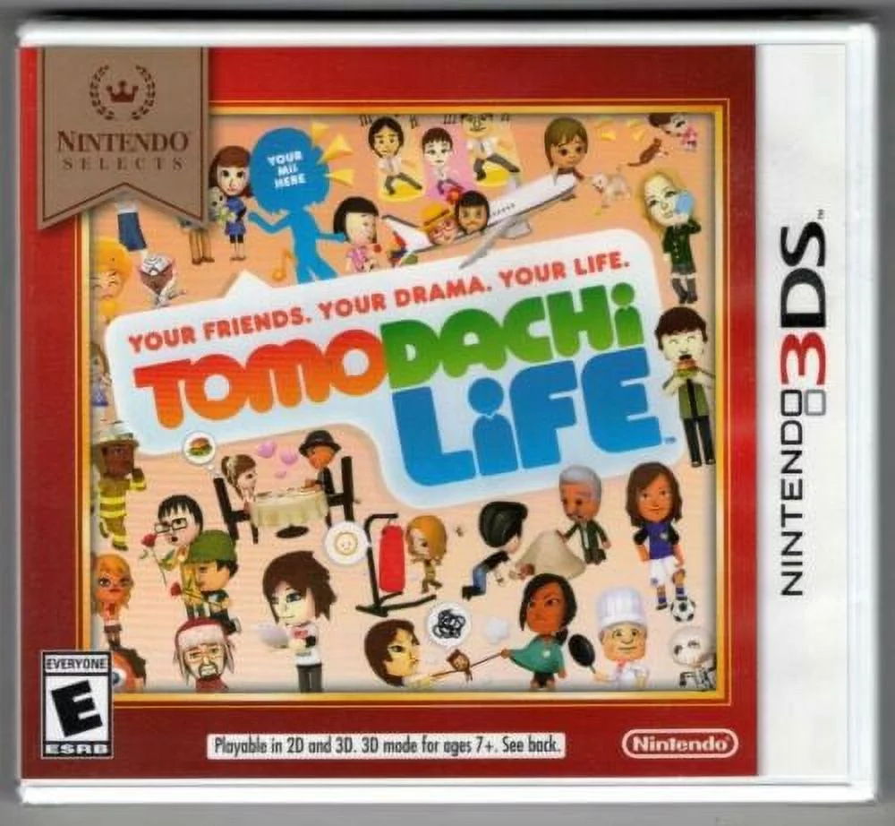 Tomodachi Life (Nintendo Selects) 3DS (Brand New Factory Sealed US Version)
