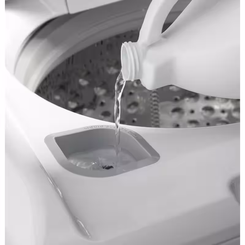 4.6 cu. ft. High-Efficiency White Top Load Washing Machine with Sanitize with Oxi, ENERGY STAR