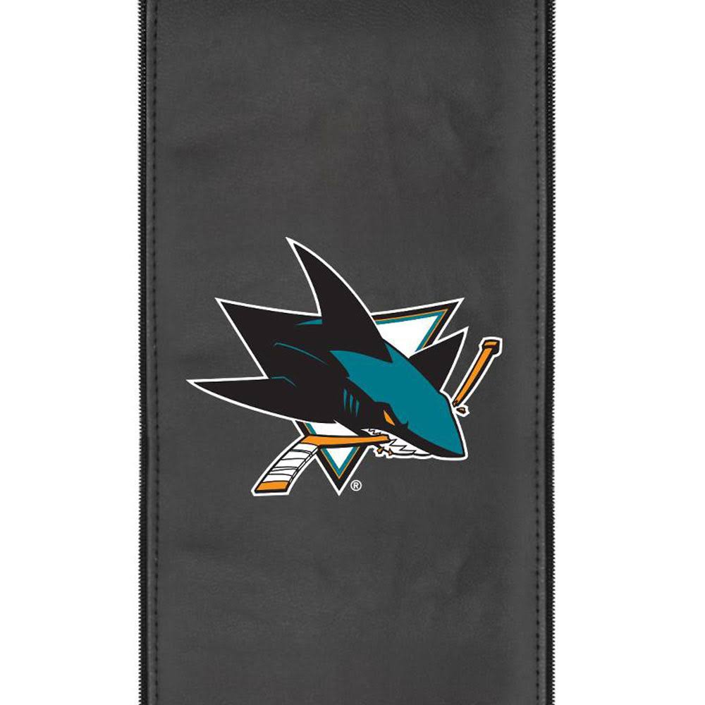 NHL San Jose Sharks Faux Leather Logo Panel Multi