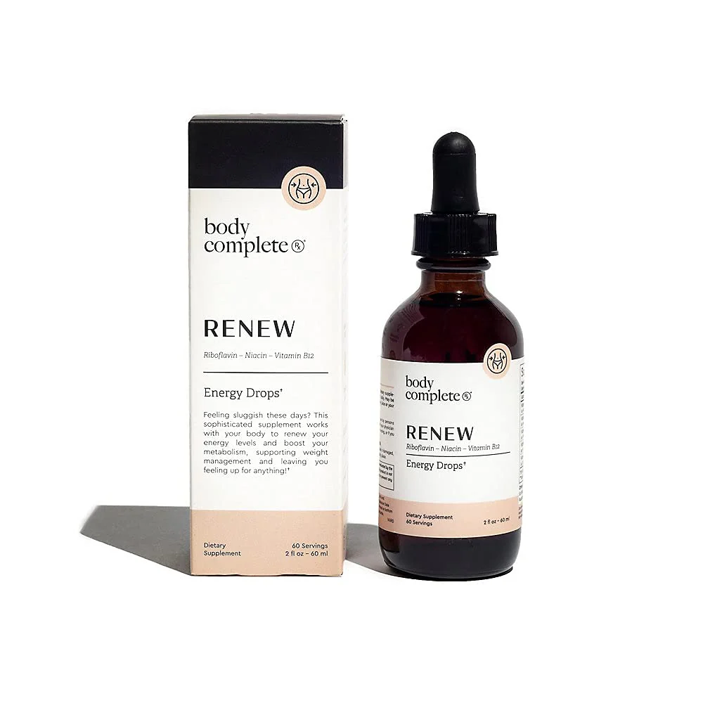 BODY COMPLETE RX Boost Metabolism Drops 2 fl oz 60 mL NEW - Kansas Nuitrition - HNZSDS