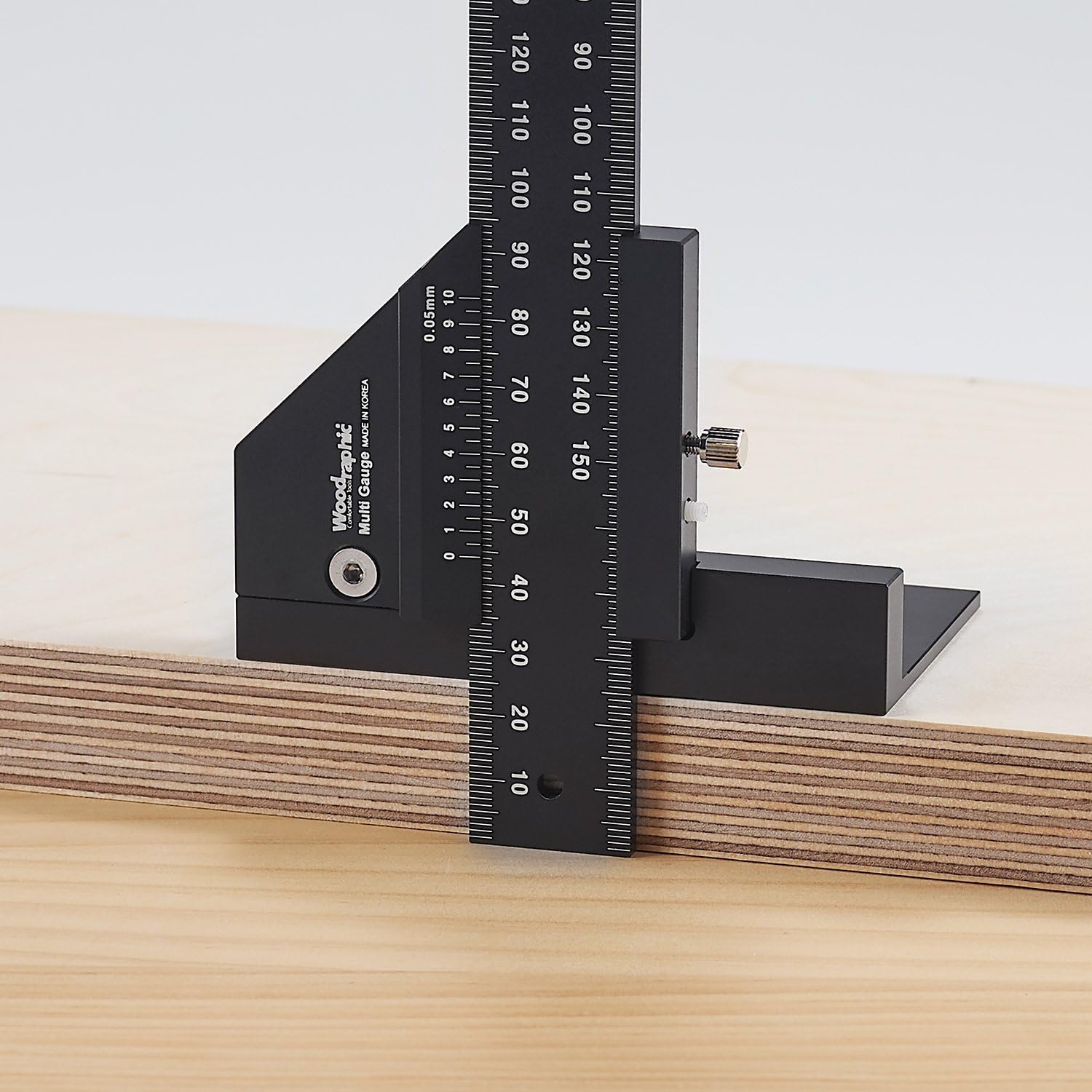 Woodraphic Professional Dual Function Scriber Gauge for Measuring and Marking