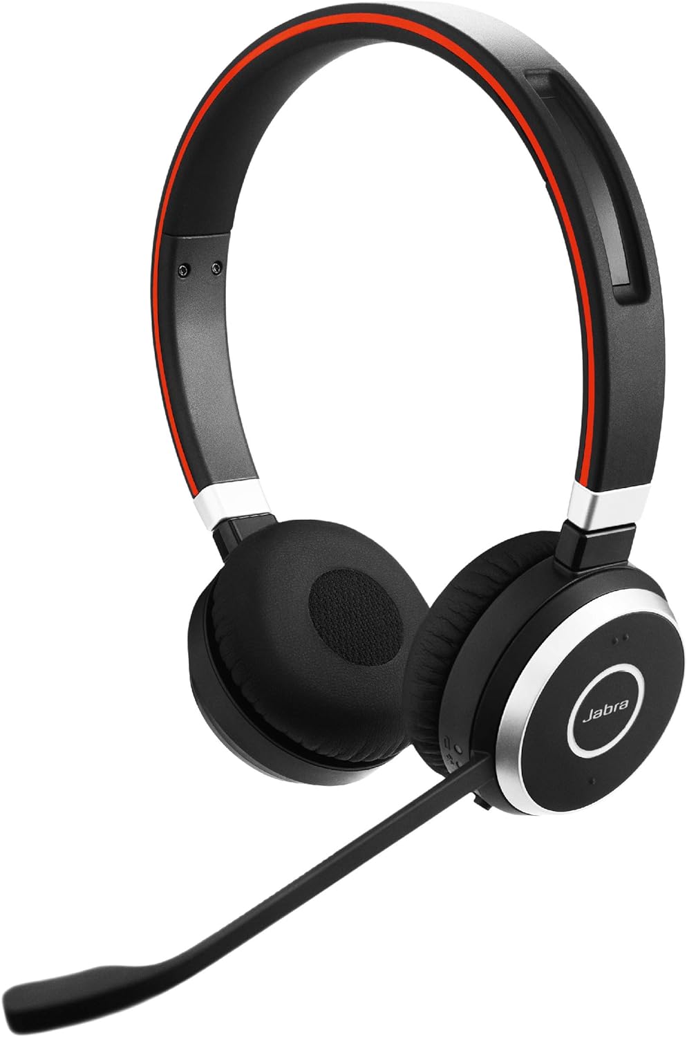 Jabra Evolve 65 MS Wireless Headset, Stereo – Includes Link 370 USB Adapter – Bluetooth Headset with Industry-Leading Wireless Performance