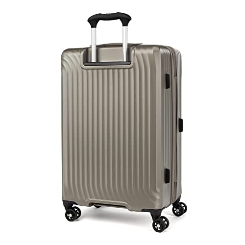 Travelpro Maxlite Air Hardside Expandable Carry on Luggage, 8 Spinner Wheels, Lightweight Hard Shell Polycarbonate Suitcase, Shadow Grey
