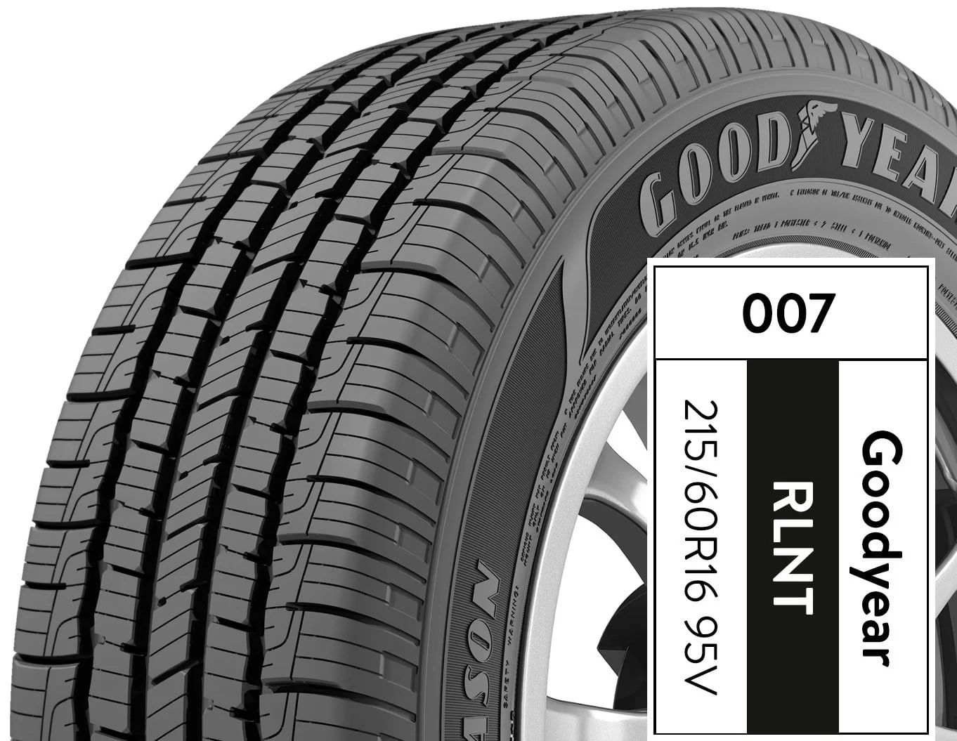 Goodyear Reliant All-Season 215/60R16 95V All-Season Passenger Car Tire