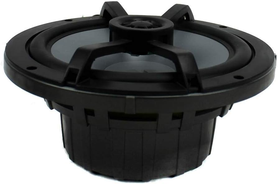 Kicker KM654LCW (41KM654LCW) 6.5 Inch 2-way Marine Speaker Pair with Built-In LED Lighting