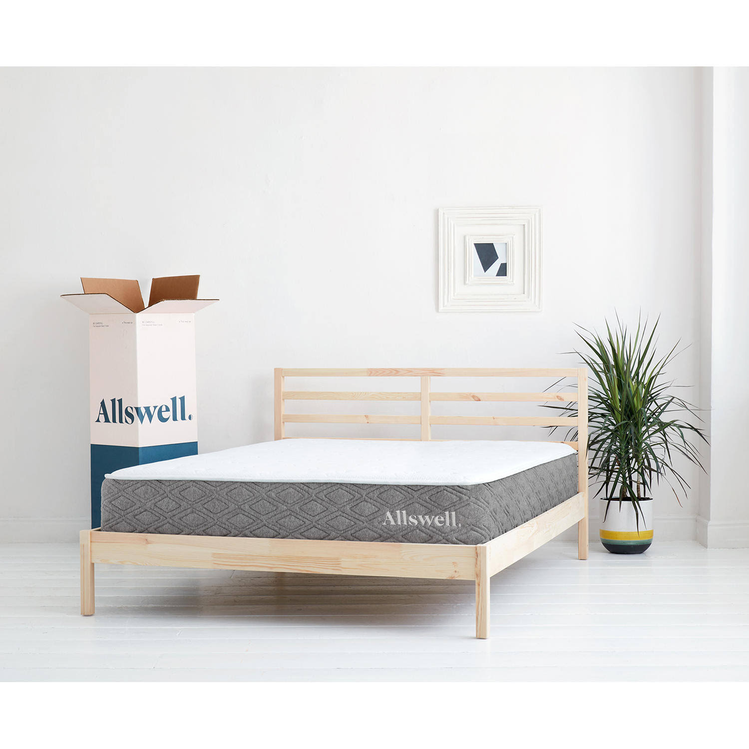 The Allswell Luxe 12x22 Medium-Firm Hybrid Twin XL Mattress