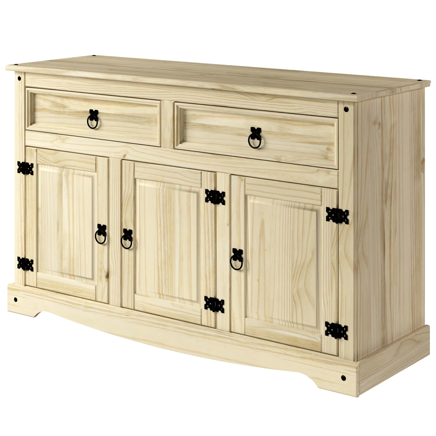 Wood Buffet Sideboard Barewood | Furniture Dash