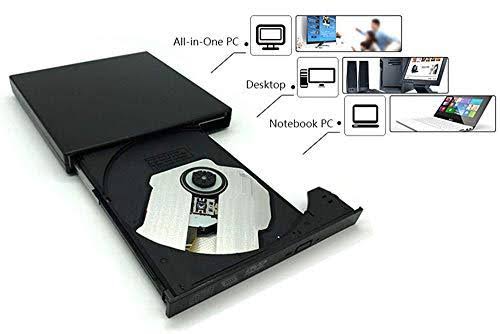 Epartsdom BLU-RAY Player External USB DVD RW Laptop Burner Drive