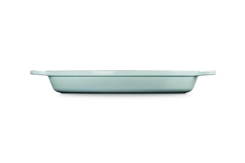 Le Creuset Enameled Cast Iron Signature Oval Baker, 3qt. Sea Salt