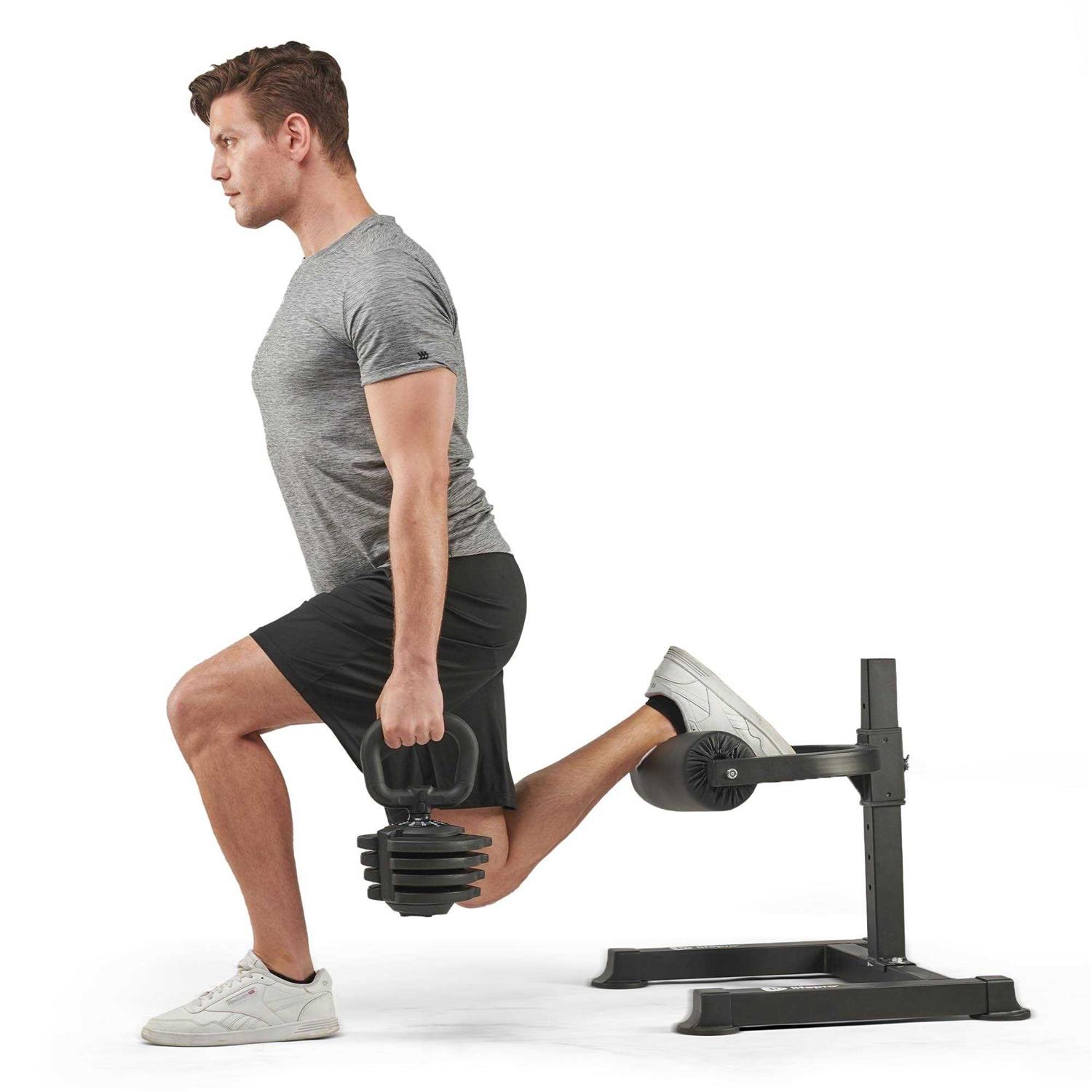 Lifepro Bulgarian Split Squat Stand Max Durable Stable &amp; Lightweight Single Leg Squat Stand - Sports Supplies Online Store