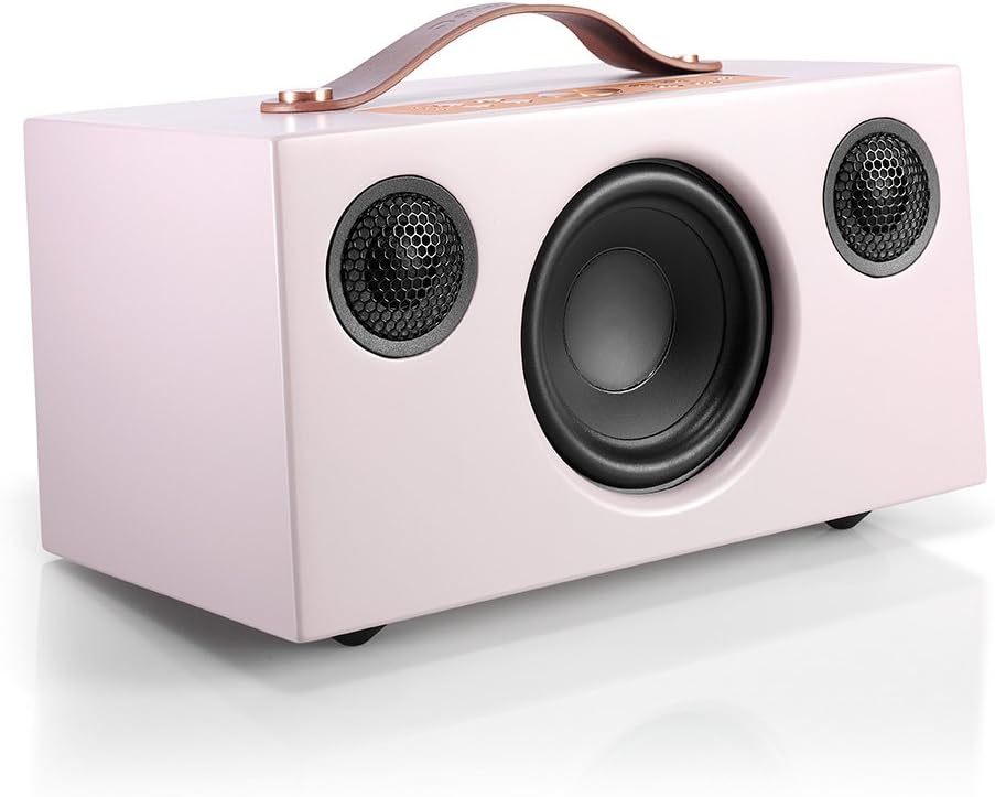 Audio Pro Addon C5 Speaker | Compact High Fidelity WiFi Bluetooth Wireless Multiroom Speaker | AirPlay, Alexa, Spotify Connect - Grey