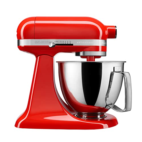 KitchenAid Artisan Mini 3.5 Quart Tilt-Head Stand Mixer - KSM3316X - Hot Sauce