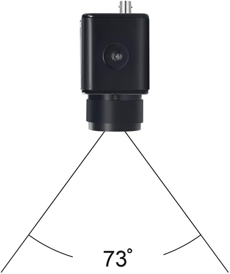 MOKOSE Mini SDI Camera with 3.6mm HD No Distortion Lens, HD-SDI 2 MP 1080P HD Digital CCTV Security Camera