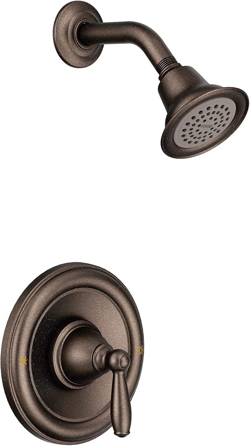 Moen T2152BN Brantford Posi-Temp Pressure Balancing Shower Valve Trim Kit Valve Required, Brushed Nickel