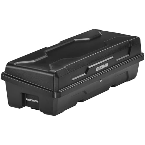 Yakima EXO GearLocker Car Cargo Carrier, Hard Top Shell Box for EXO SwingBase System, Black