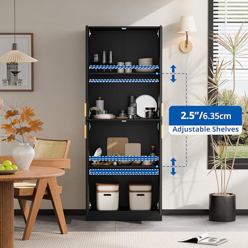 Cozy Castle Kitchen Pantry Cabinet