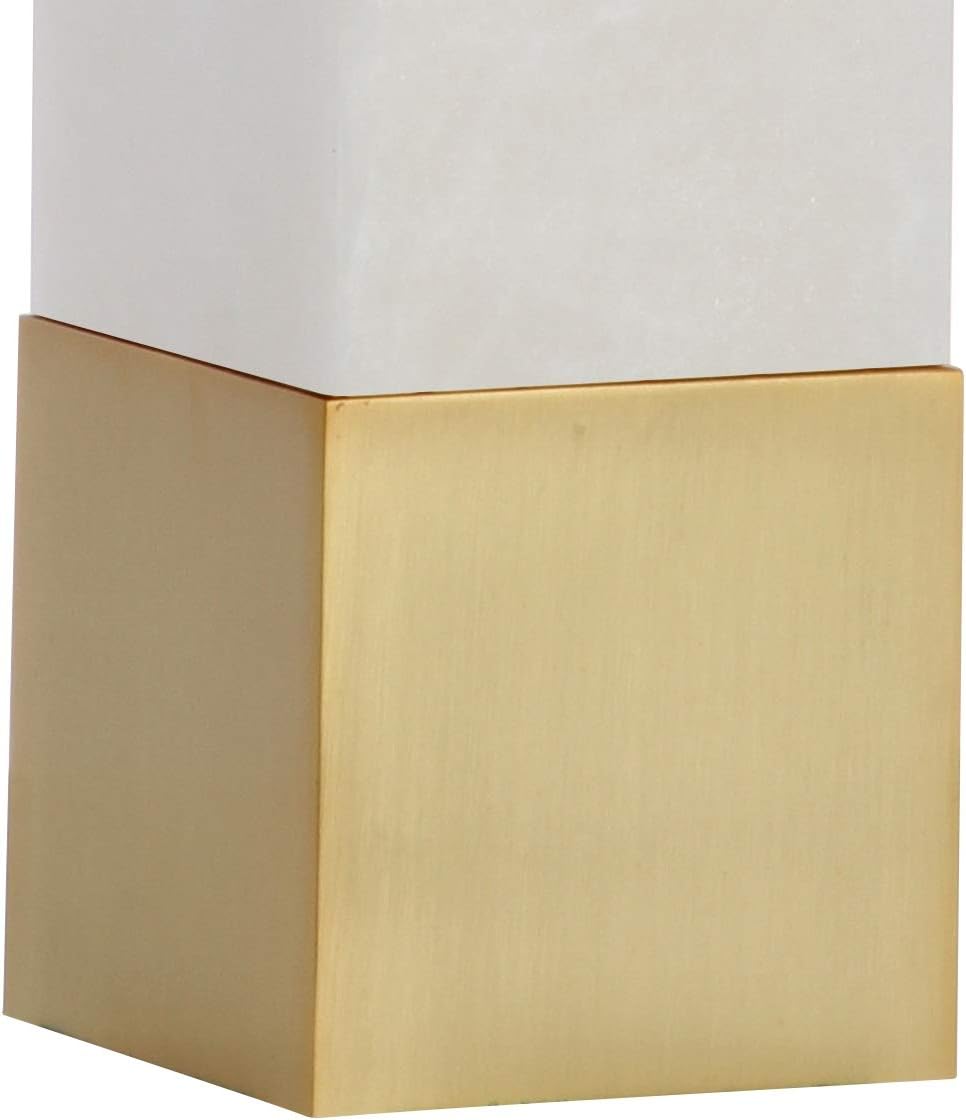 JONATHAN Y JYL5009A Jeffrey 29 Metal/Marble LED Lamp Contemporary,Transitional for Bedroom, Living Room, Office, College Dorm, Coffee Table, Bookcase