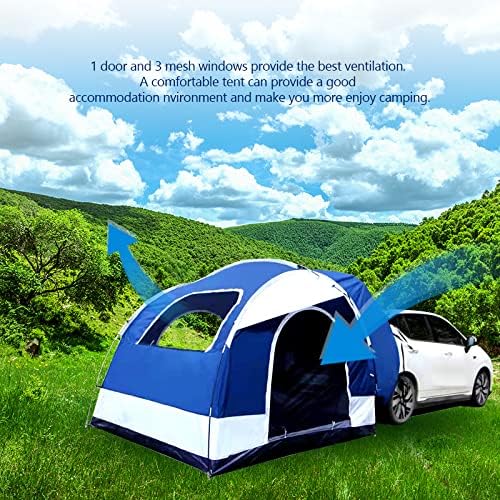 Cocepazys SUV Tent，Universal SUV Tents for Camping，Sleeps Up to 6 for Car Tent,SUV Camping Accessories（8' W x 8' L x 7.2' H
