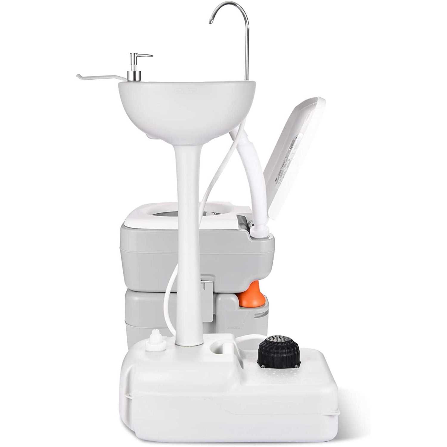 Dwvo 17L Portable Sink and Portable Toilet Hand - Sports Supplies Online Store