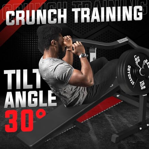 GMWD Chest Press Machine, 1050LBS Bench Press Machine with Independent Converging Arms, Adjustable Flat Incline Bench for Chest, AB Workouts