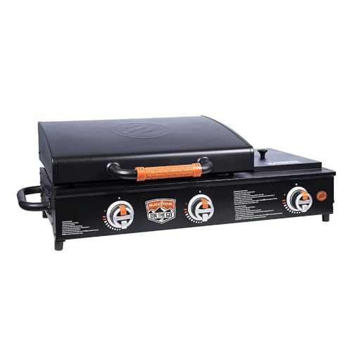 Blackstone 1860 On The Go Range top Combo with Hood & Handles Heavy Duty Flat Top BBQ Griddle Grill Station for Kitchen, Camping, Outdoor