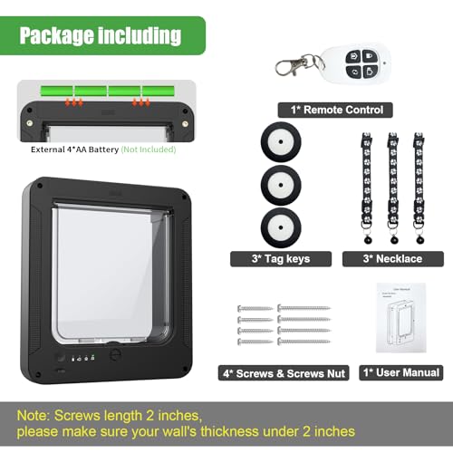 Smart Cat Door for Interior & Exterior
