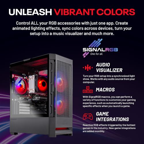 Skytech Chronos Gaming PC Desktop – AMD Ryzen 7 5700X 3.4 GHz, NVIDIA RTX 4070, 1TB NVME SSD, 16GB DDR4 RAM 3200, 750W Gold PSU, 240mm AIO