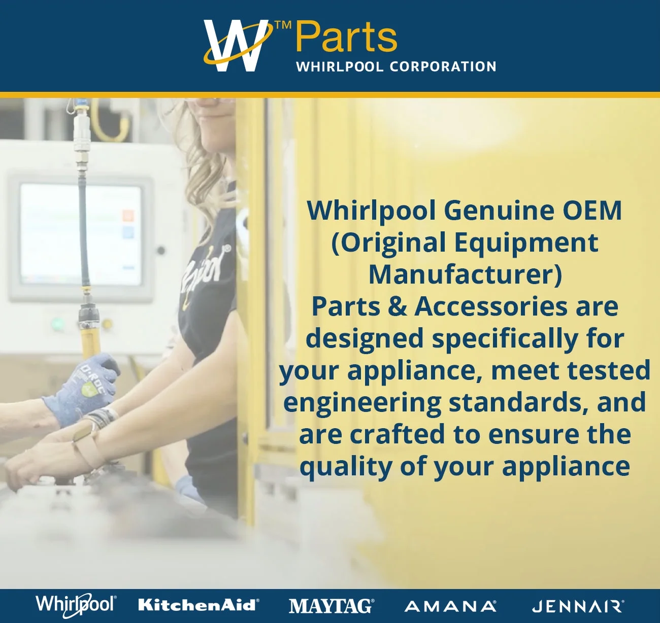 Whirlpool WPW10190965 Original Genuine OEM SxS Refrigerator Ice Maker Assembly