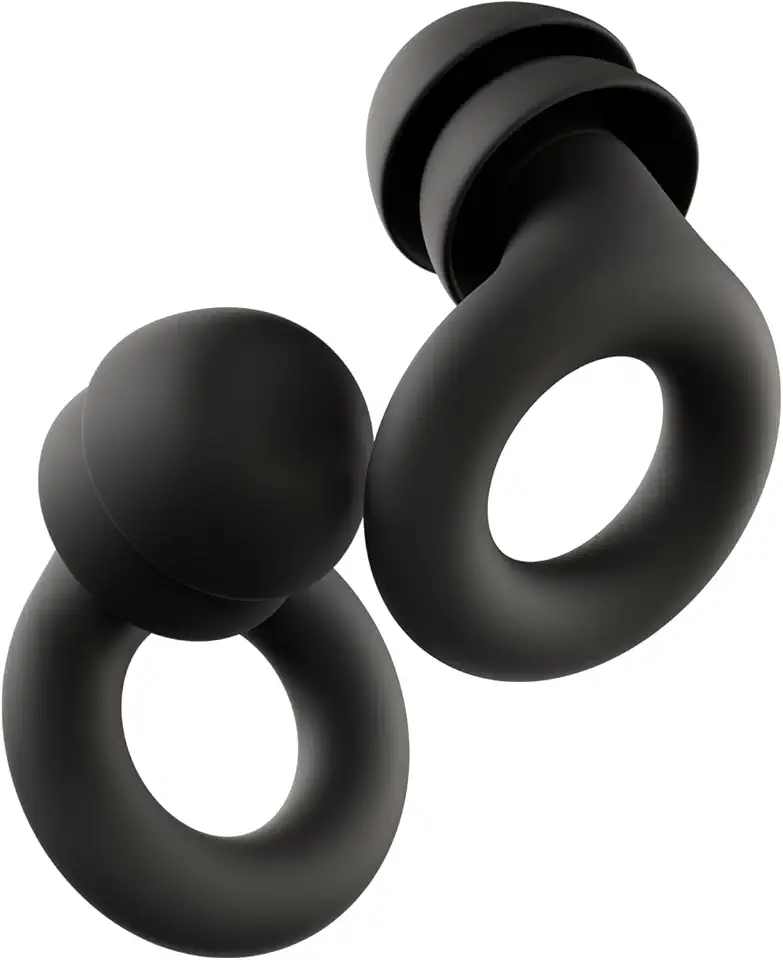 Loop Quiet 2 Plus Ear Plugs with Double Tips – Ultra-Comfy Reusable Earplugs for Sleep, Focus, Travel