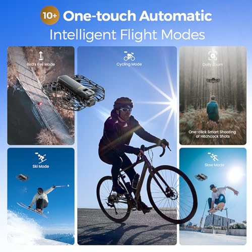 X1 PROMAX 8K Action Flying Camera, Foldable Drone with Camera with 42 KM/H Follow Speed, 10+ Fully Automatic Flight Modes
