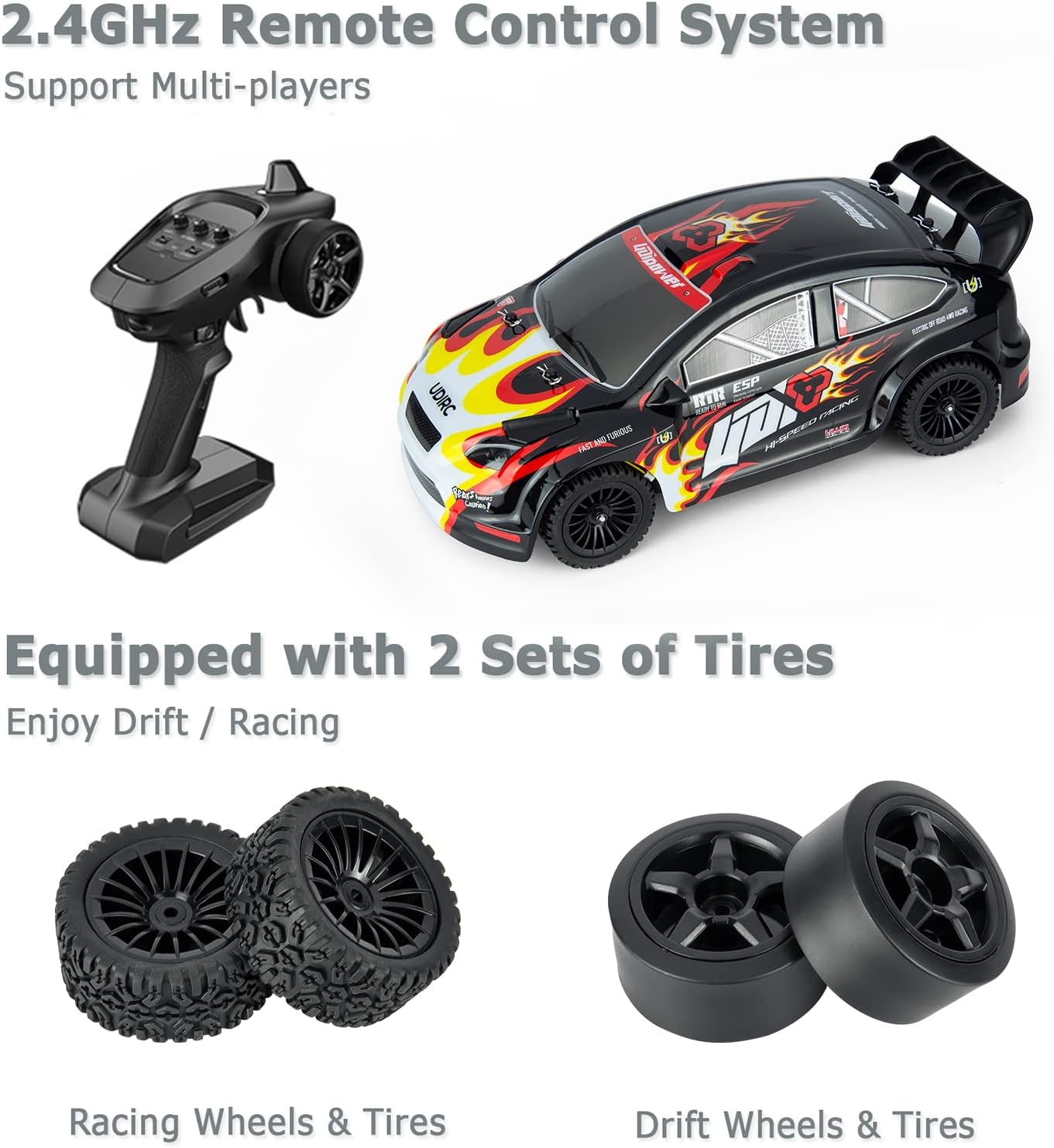 Cheerwing Brushless 1/16 High Speed Remote Control Car, 4WD 25MPH Fast RC Car RC Drift Car for Kids and Adults