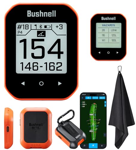 Bushnell Golf Phantom 3 Slope GPS Handlheld (Green) | 38,000+ Courses, Slope Compensation, Hazard Info, Distance Calculator, Scorekeeping