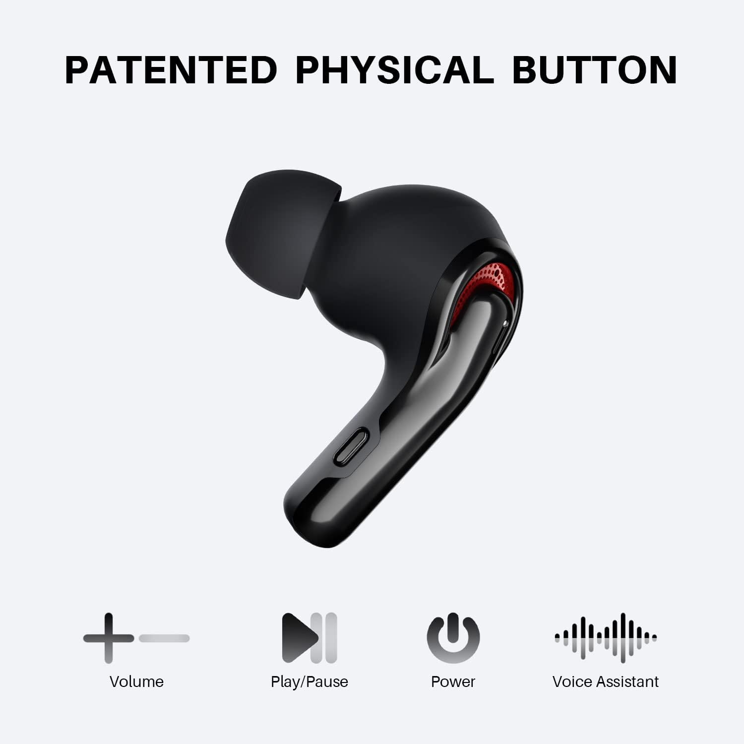 [Upgraded Version] Wireless Earbuds, Tribit Qualcomm QCC3040 Bluetooth 5.2