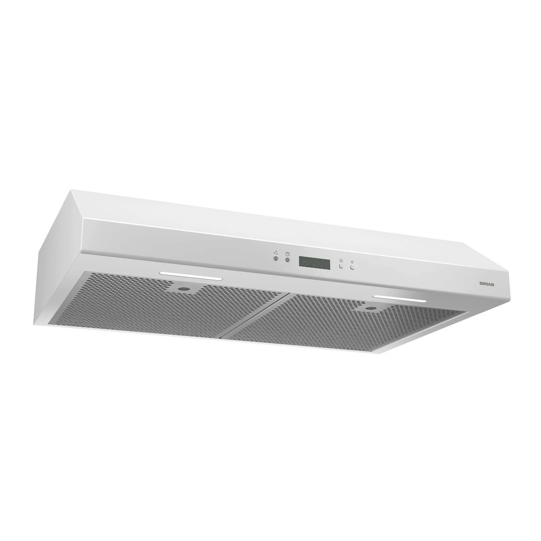 Broan BCDJ136WH Glacier White Range Hood, 36-Inch - Megean