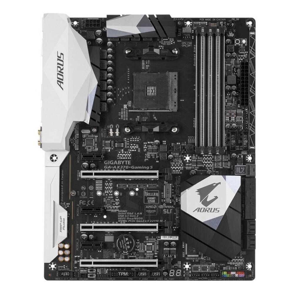Gigabyte GA-AX370-Gaming 5 AM4 AMD X370 ATX Motherboard