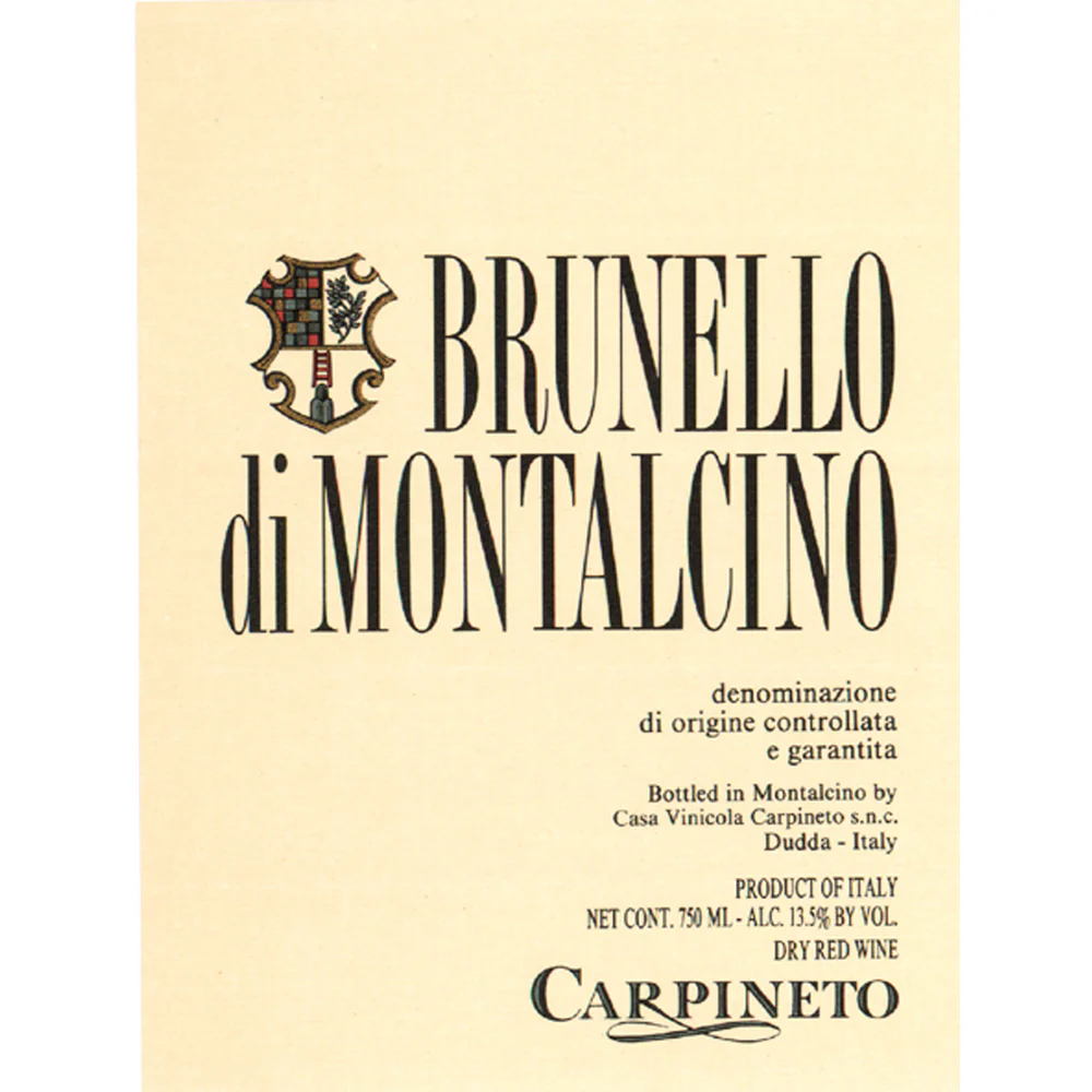 Carpineto Brunello Di Montalcino Sangiovese 750ml - Nestor Liquor
