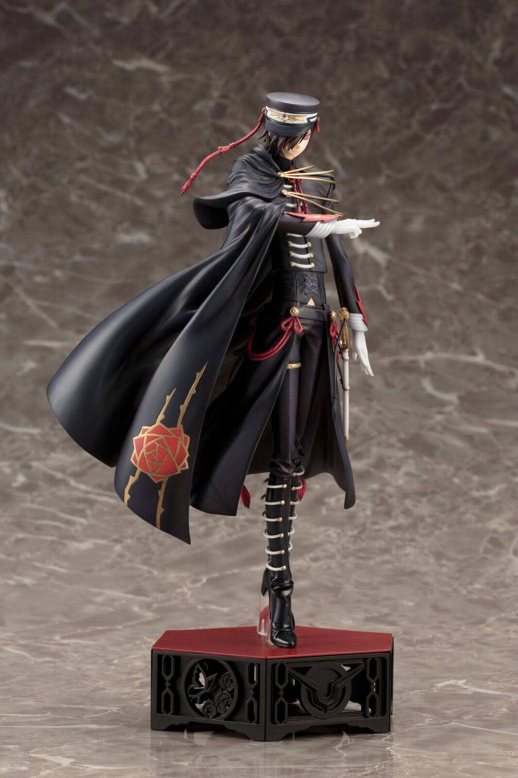 ARTFX J Code Geass Lelouch Lamperouge Code Black 1st Live Encore! Ver PVC Figure