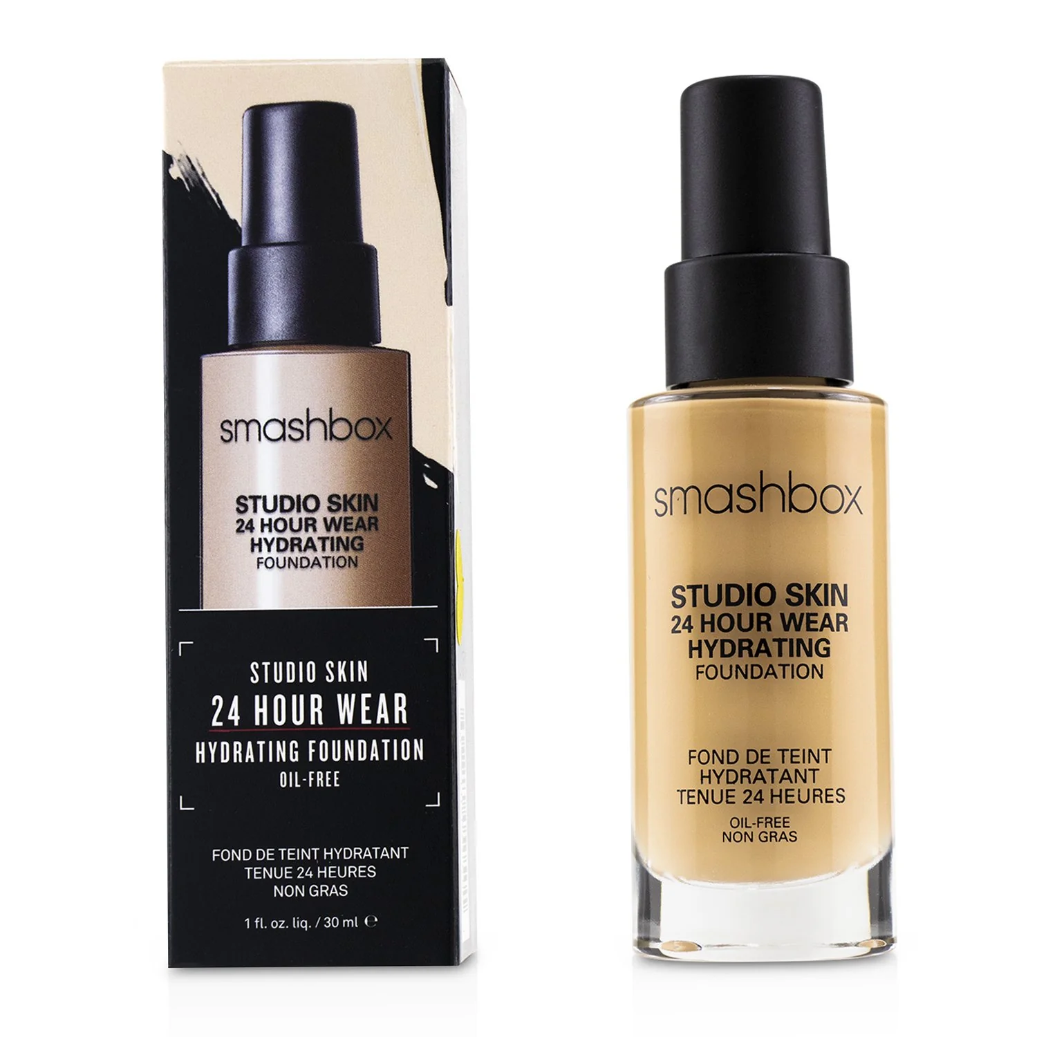 Smashbox Studio Skin 24 Hour Wear Hydrating Foundation - # 1.1 (Fair Light With Neutral Undertone)  30ml/1oz
