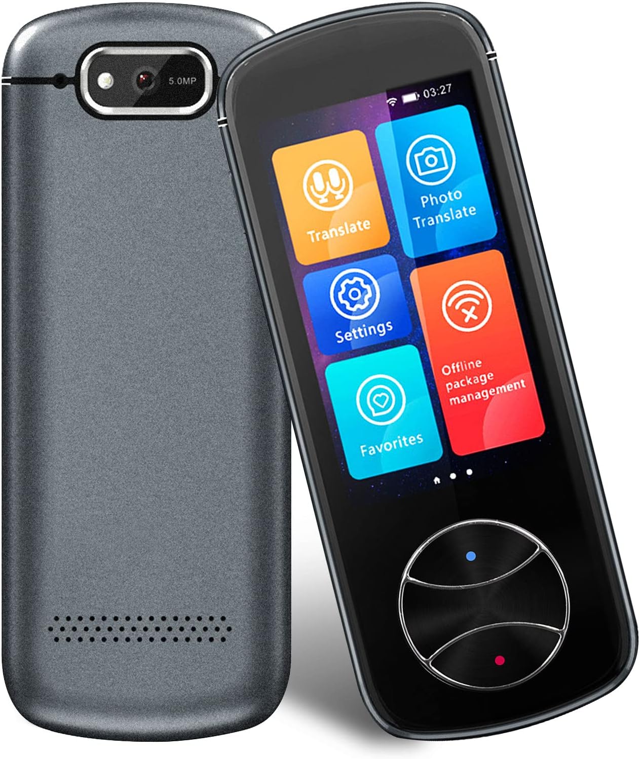 Language Translator Device 107 Languages Two Way Portable Instant Voice Translator, Support Photograph Handheld Accurate Translation