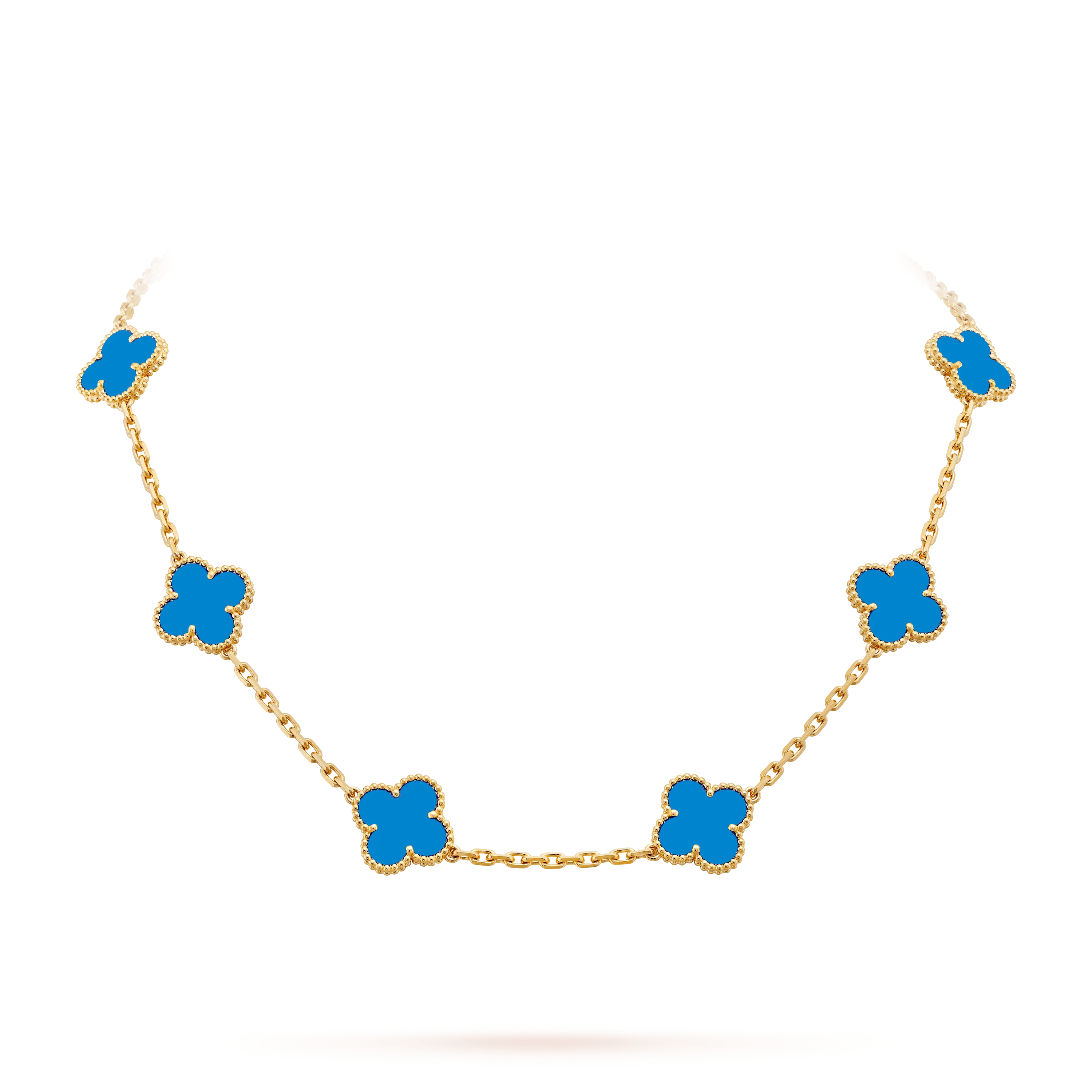 Inspired VA Sweet Vintage Alhambra Clover Leaf Necklace-10 Motifs