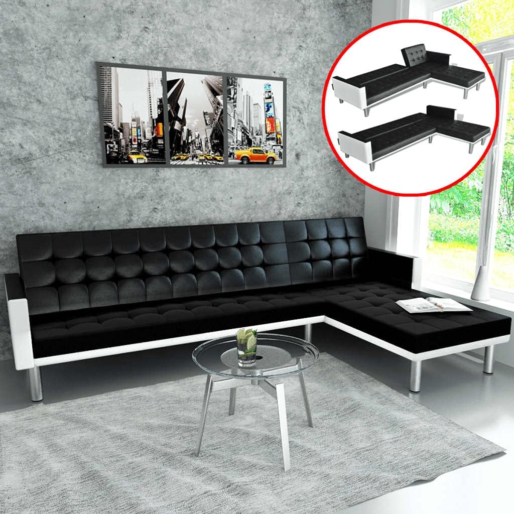 Break Room Essentials Casual Living Room Sofa Comfy Couch L Shaped Couch Convertible Sofa Bed Adjustable Sofa Recliner Reversible Sofa Bed L-Shaped