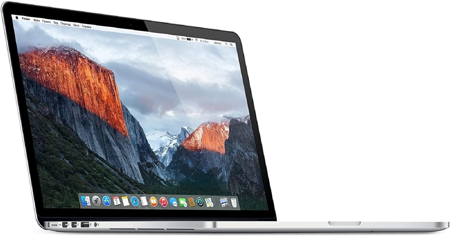 Apple 15.4" MacBook Pro Laptop with Retina Display, Intel Core i7, 16GB RAM, 512GB SSD - MJLT2LL/A (Renewed)