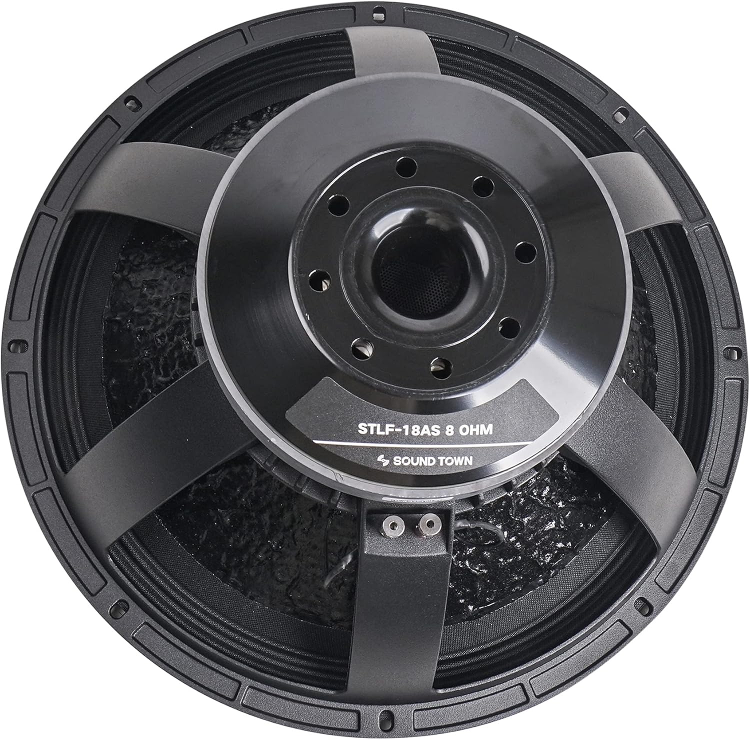 Sound Town 18” 800W Cast Aluminum Frame Woofer (Low Frequency Driver), Replacement Woofer for PA/DJ Subwoofer Cabinet (STLF-18200A)
