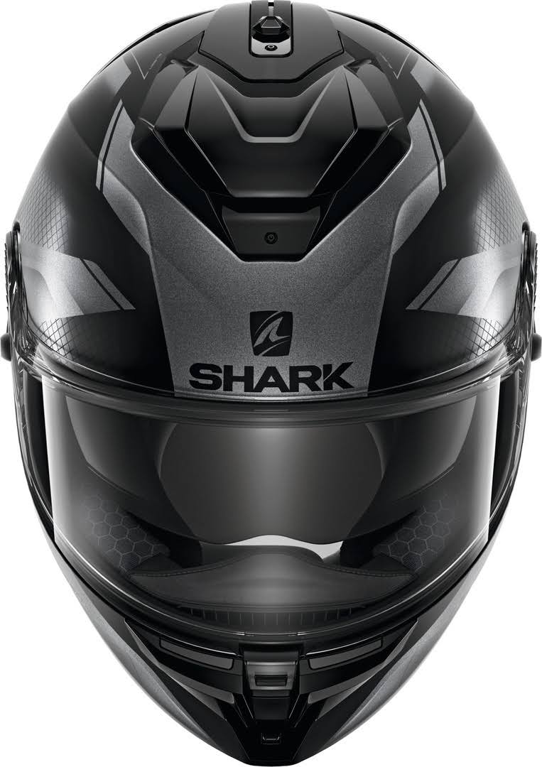 Shark Spartan GT Elgen Helmet (Matt Black/Anthracite)